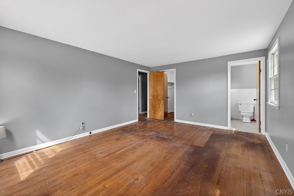 166 Terrace Way Camillus, NY 13031 - Photo 37 of 49 Bedroom #4 Wood Floors overlooking En-Suite