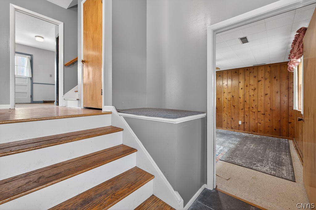 166 Terrace Way Camillus, NY 13031 - Photo 39 of 49 Standing at Front Entrance/Foyer overlooking Stair