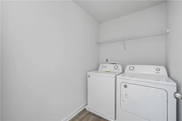 a view of backyard with green space