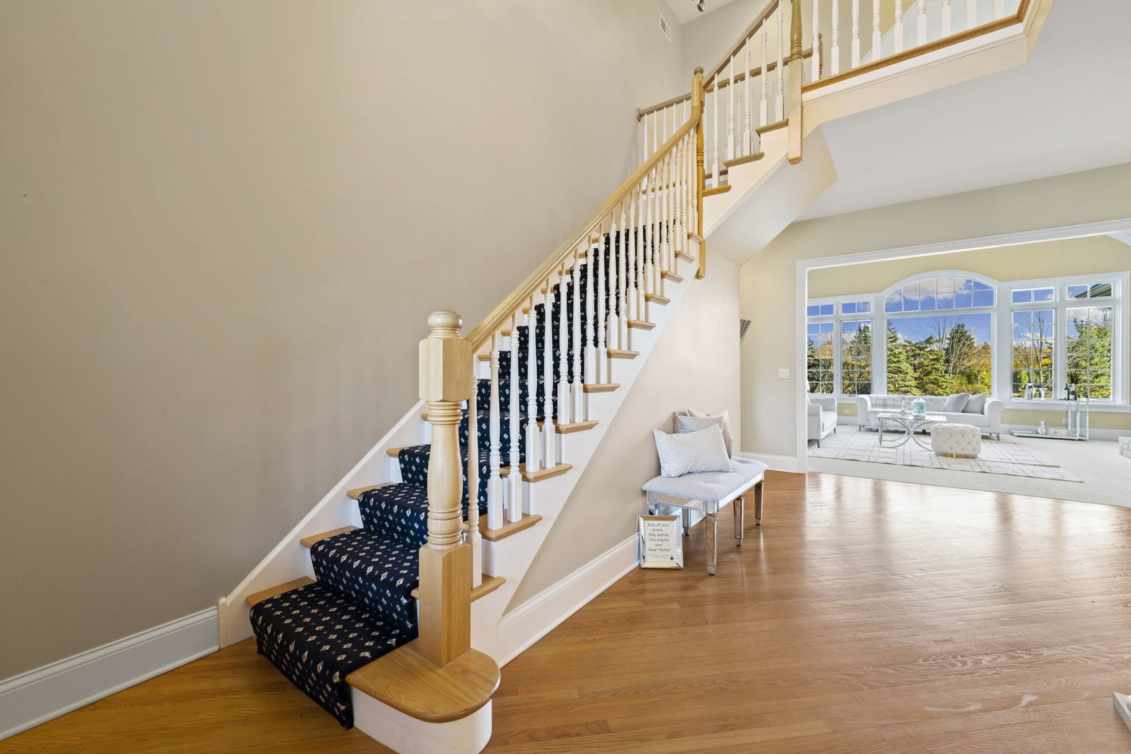 9 Forest Gate Circle Oak Brook, IL 60523 - Photo 3 of 39 a view of entryway and hall with wooden floor
