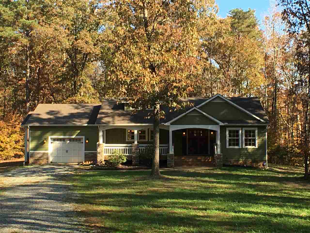 278 Jordan Store Road Kents Store, VA 23084 - Photo 47 of 47 a front view of a house with a garden