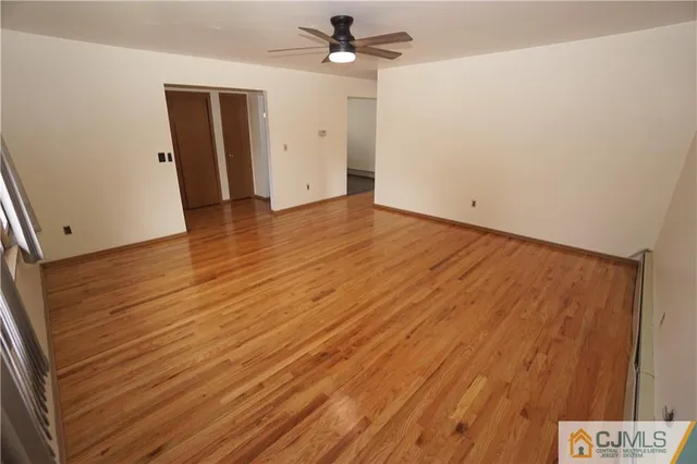 wooden floor in an empty room