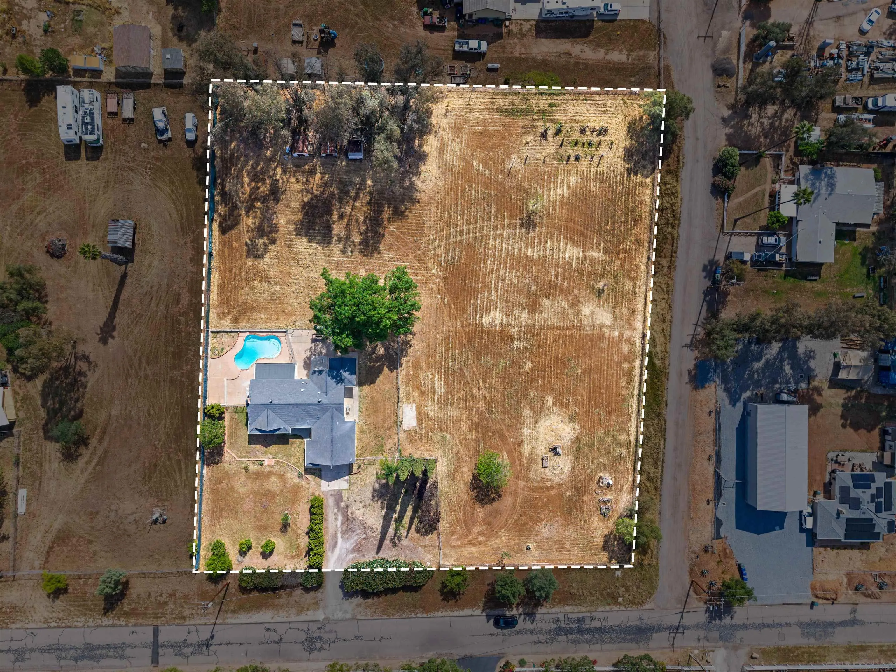 1621 Lilac Road Ramona, CA 92065 - Photo 33 of 35 Aerial View