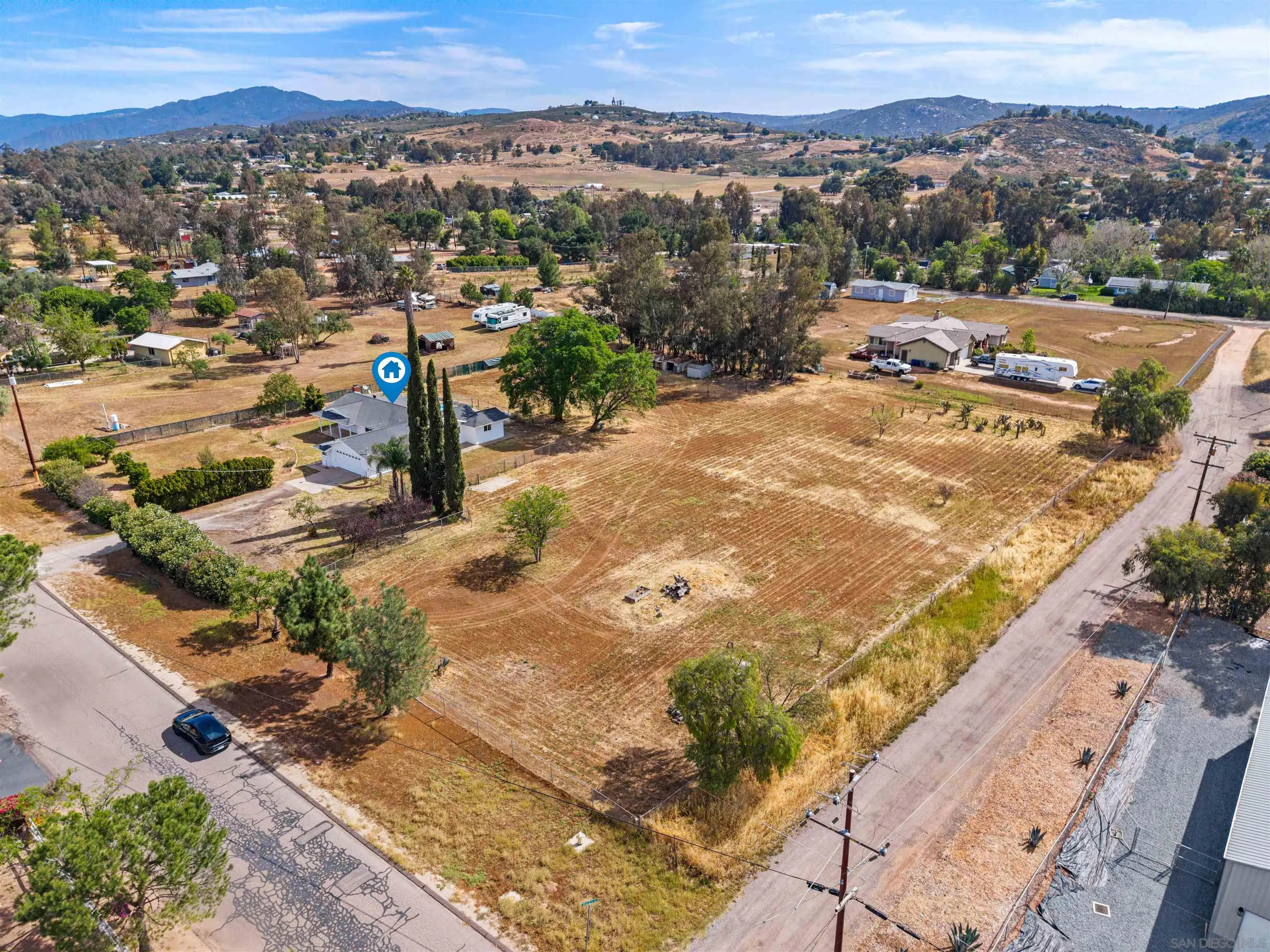 1621 Lilac Road Ramona, CA 92065 - Photo 34 of 35 Aerial View