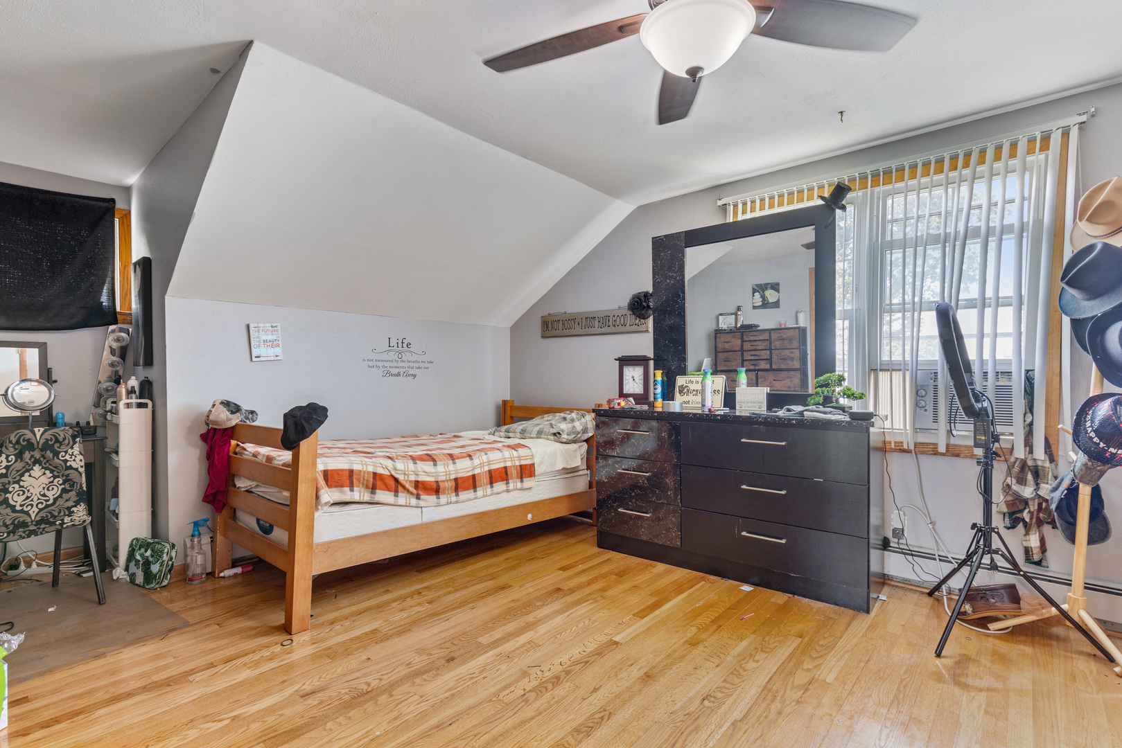 1229 Crest Lane Rochelle, IL 61068 - Photo 17 of 30 a room with furniture and a wooden floor