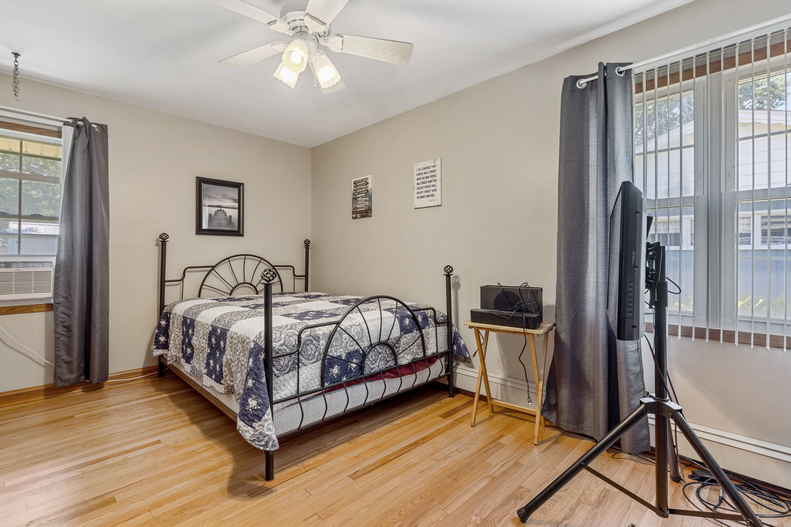 1229 Crest Lane Rochelle, IL 61068 - Photo 9 of 30 a bedroom with a bed and a window