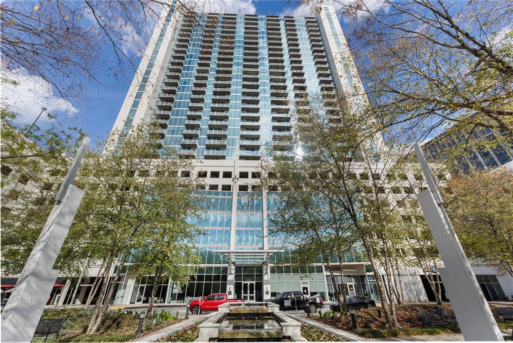 3324 Peachtree Road Northeast, Unit 2804 Atlanta, GA 30326 - Photo 33 of 34 a front view of a building