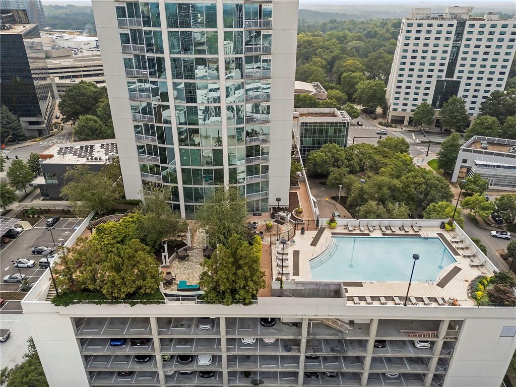 3324 Peachtree Road Northeast, Unit 2804 Atlanta, GA 30326 - Photo 34 of 34 a view of building with outdoor space