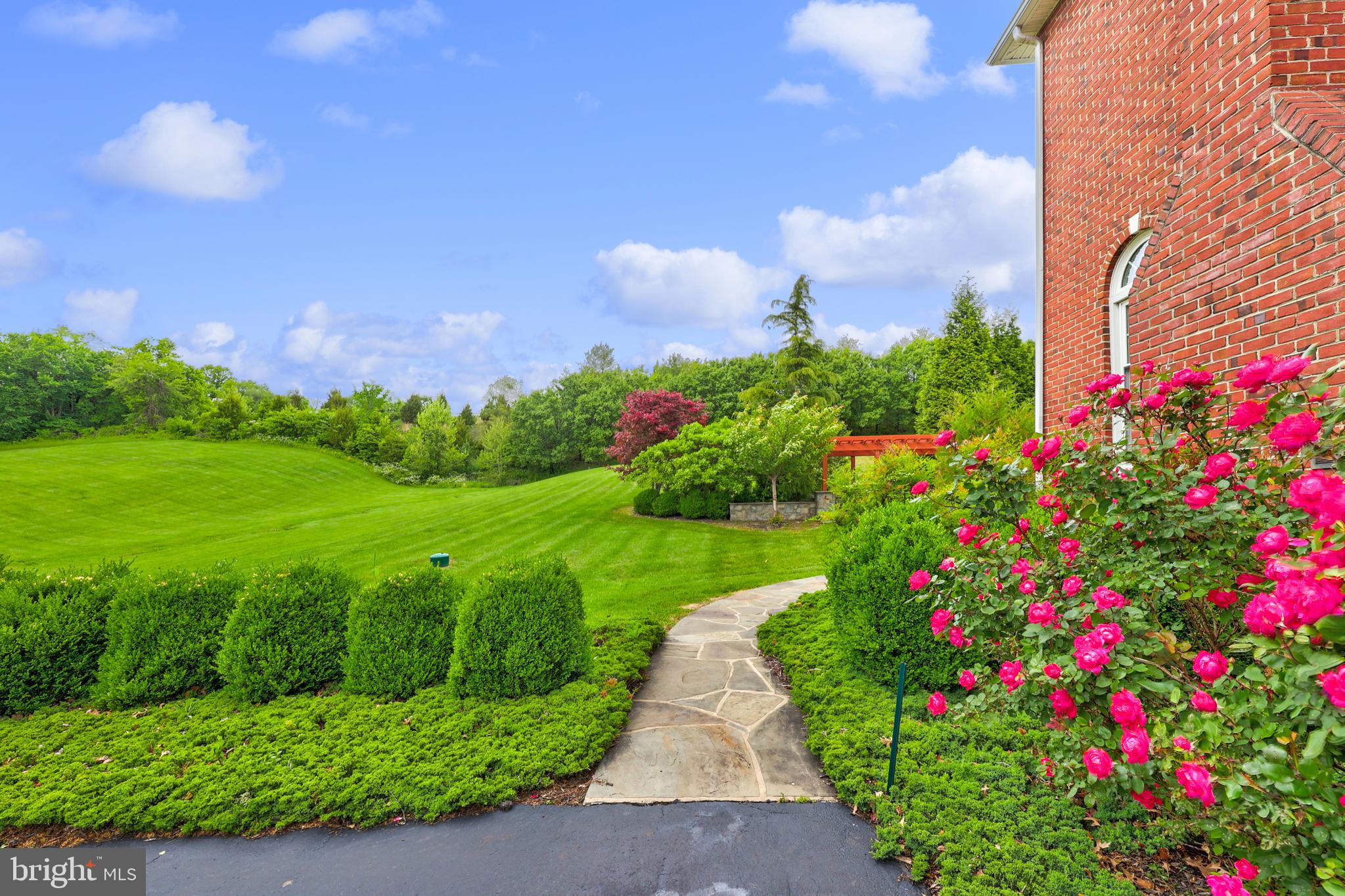 40890 Beechnut Road Leesburg, VA 20175 - Photo 57 of 65 a view of a garden with flowers and trees