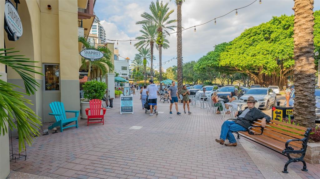 465 Central Avenue, Unit 301 St. Petersburg, FL 33701 - Photo 36 of 47 an outdoor space with seating
