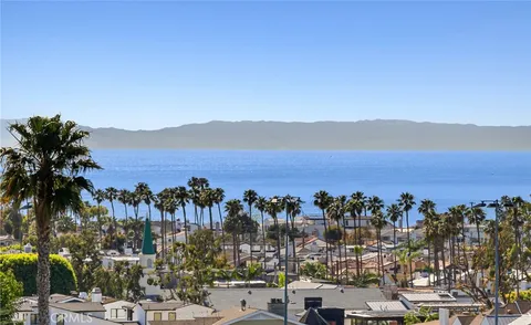 a view of city and ocean