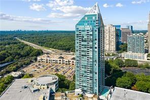 3338 Peachtree Road Northeast, Unit 809 Atlanta, GA 30326 - Photo 11 of 23 a view of a city with tall buildings