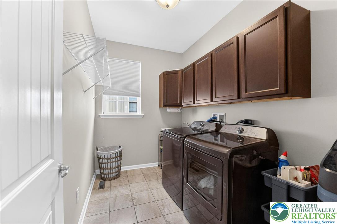 3465 Treeview Drive Emmaus, PA 18049 - Photo 31 of 38 a utility room with sink dryer and washer