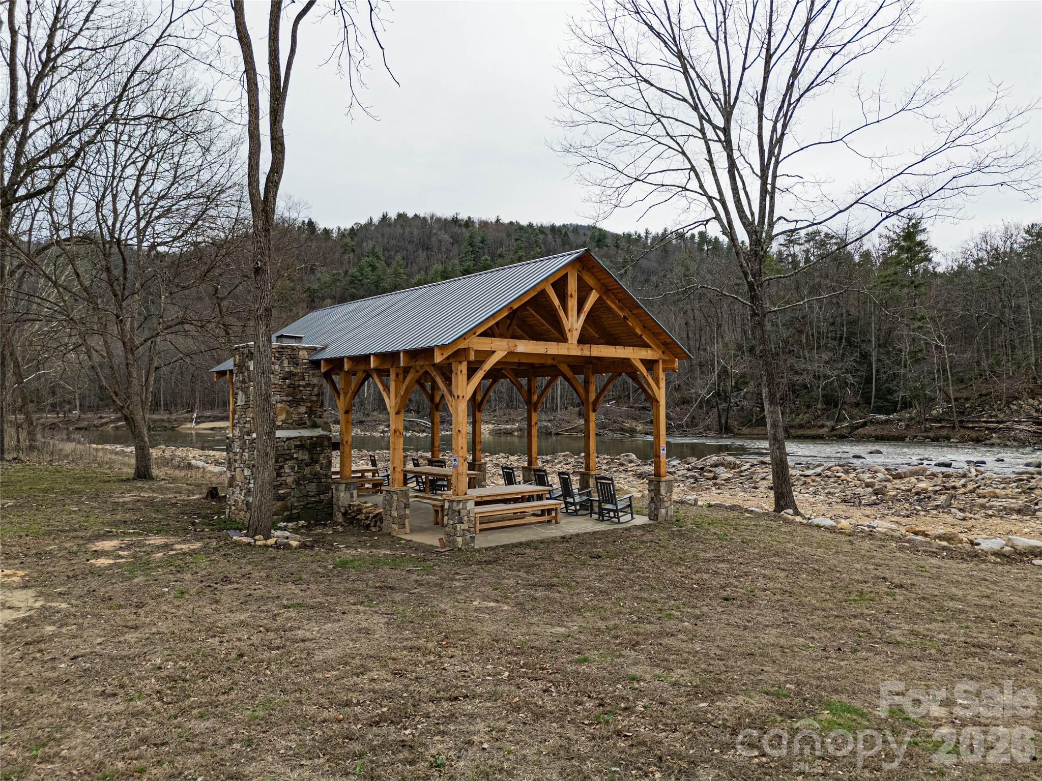 51 Wild Turkey Loop, Unit 32 Marshall, NC 28753 - Photo 20 of 37 a front view of a house with large trees