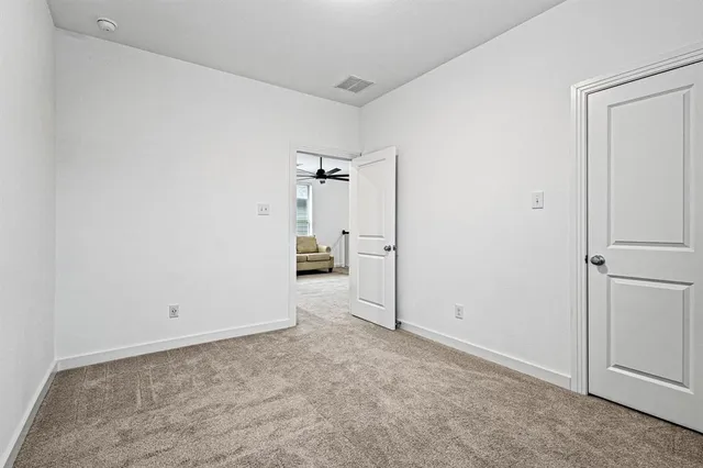 a view of empty room