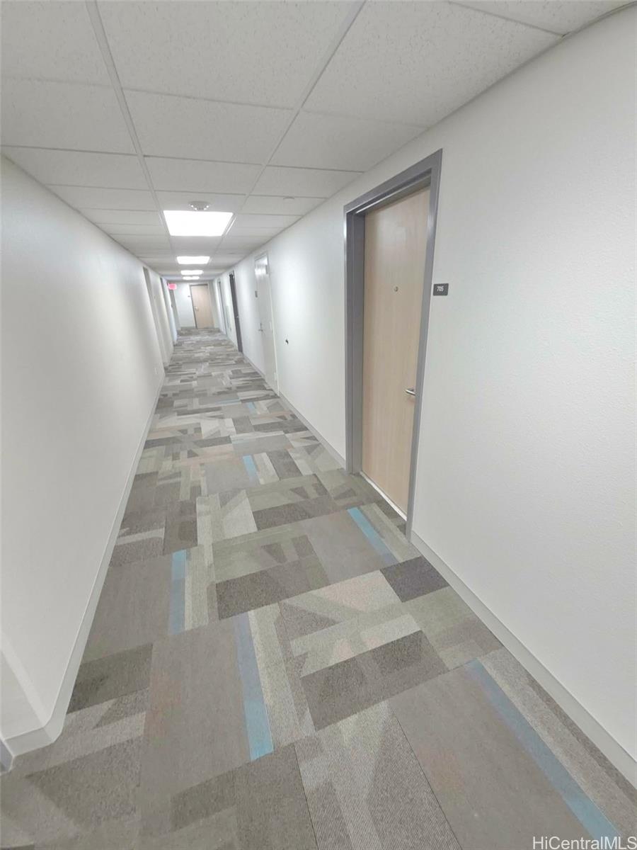 1133 Waimanu Street, Unit 705 Honolulu, HI 96814 - Photo 11 of 12 Hallway to unit