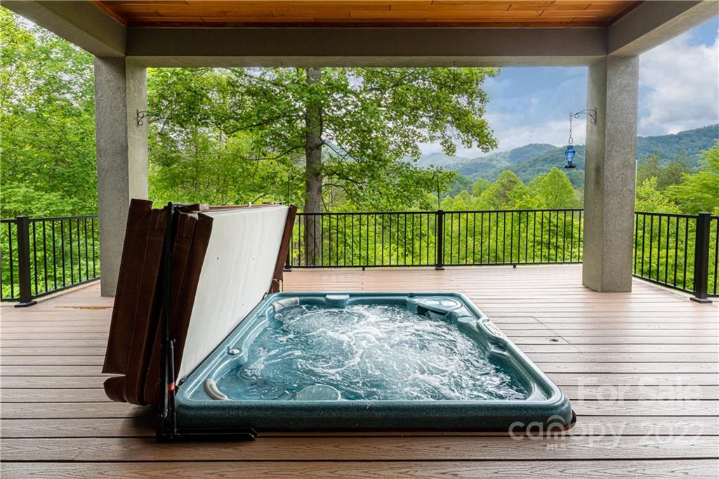 2391 Paint Fork Road Mars Hill, NC 28754 - Photo 2 of 45 a view of a garden from a window