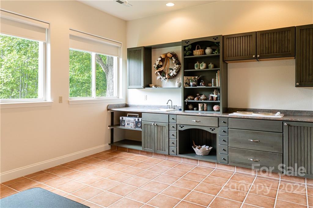 2391 Paint Fork Road Mars Hill, NC 28754 - Photo 31 of 45 a view of kitchen with cabinets and window