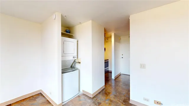 a view of balcony with furniture