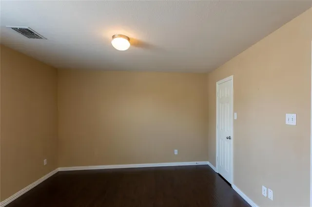 a view of small space with a window