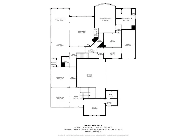 a picture of floor plan