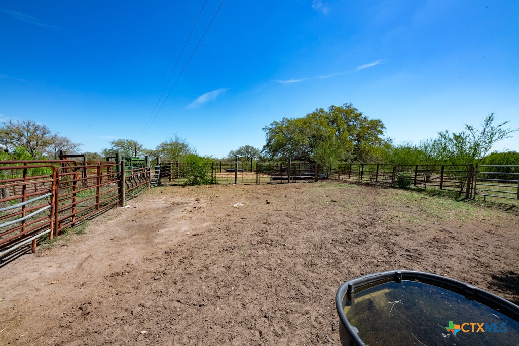 2632 Slickfield Road Yorktown, TX 78164 - Photo 30 of 33 a view of a backyard