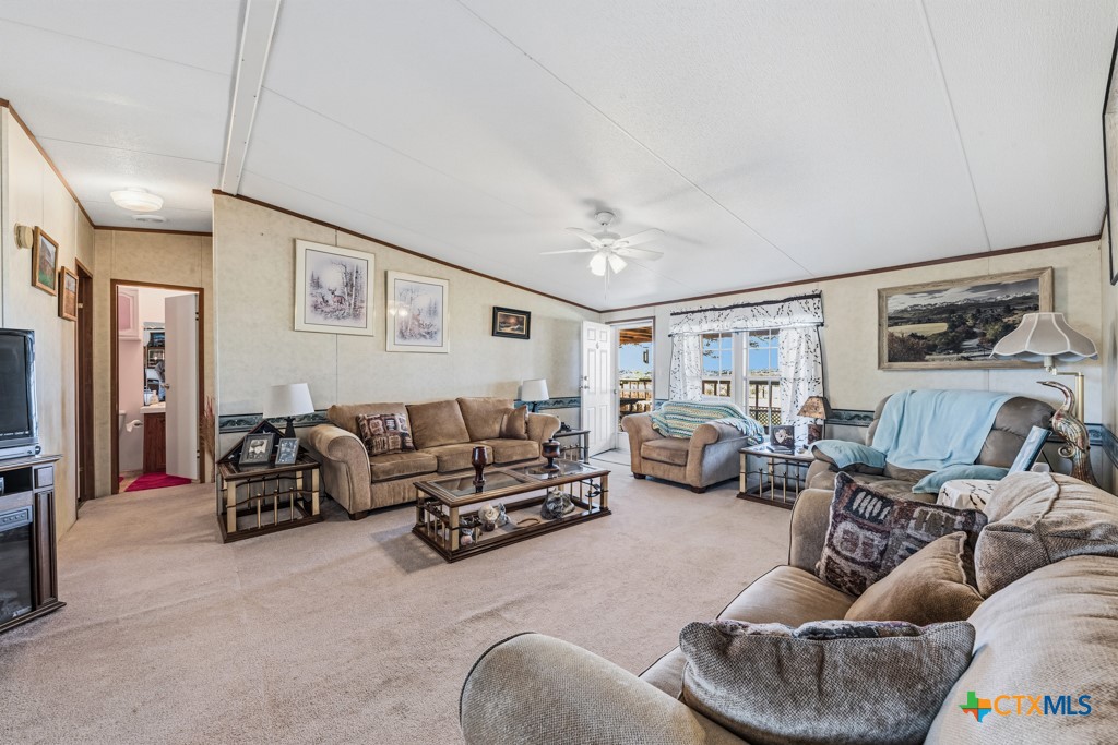 2632 Slickfield Road Yorktown, TX 78164 - Photo 6 of 33 a living room with furniture