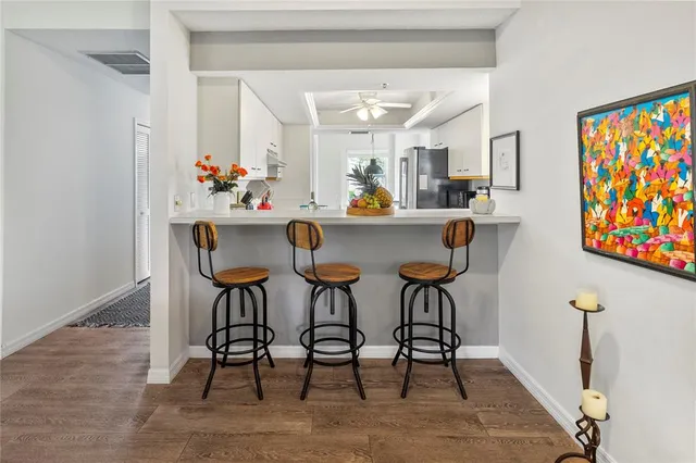 a view of a living room