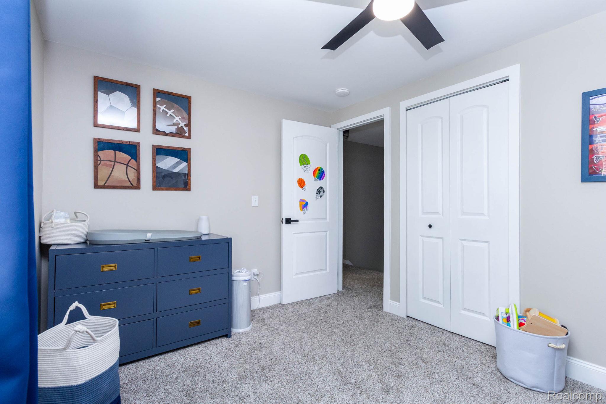21508 Hall Road Trenton, MI 48183 - Photo 27 of 43 DOUBLE CLOSET IN BEDROOM #2!