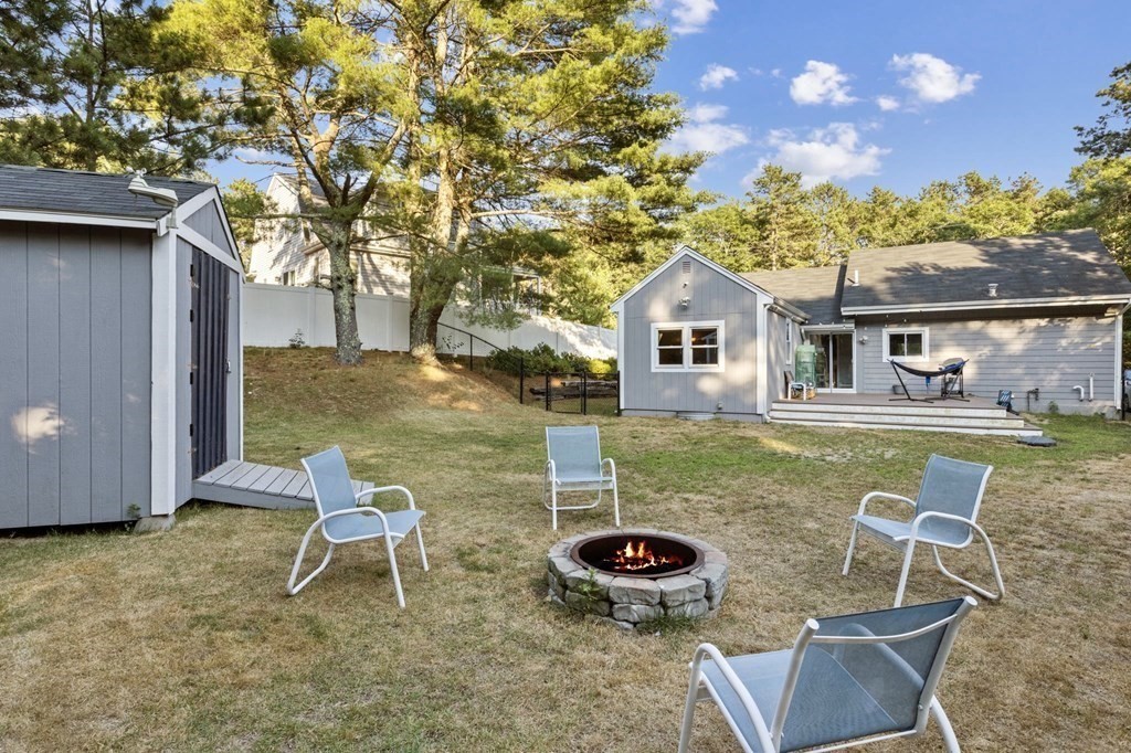8 Squirrel Road Plymouth, MA 02360 - Photo 40 of 42 a front view of a house with swimming pool and furniture