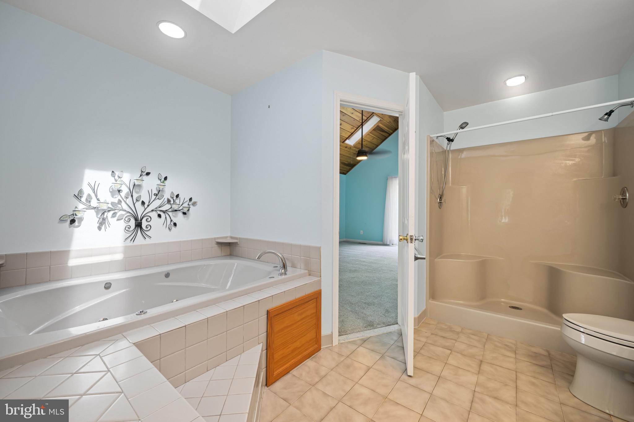 5816 Oakland Road Sykesville, MD 21784 - Photo 31 of 59 Primary Bathroom with Walk in Shower