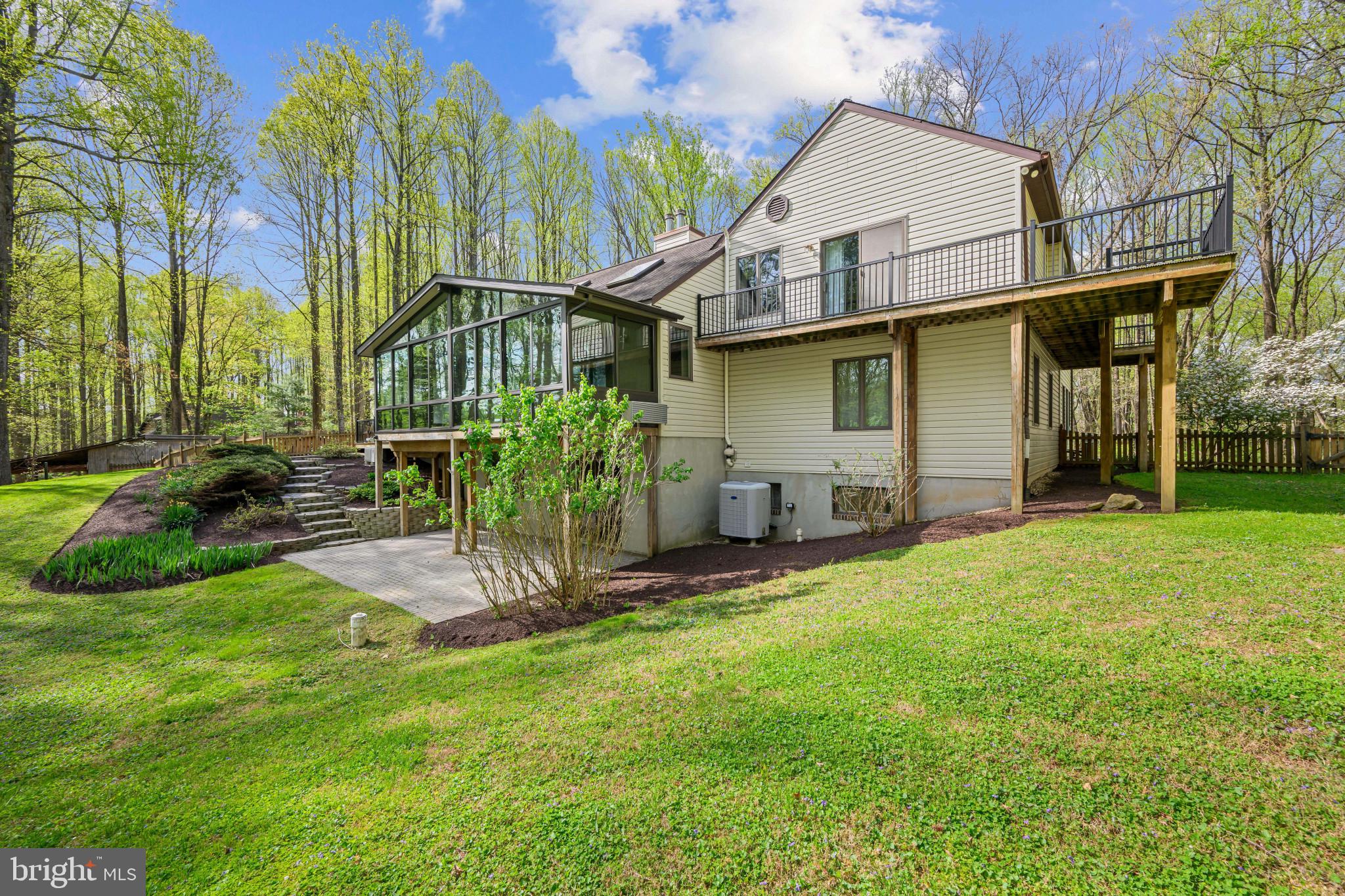 5816 Oakland Road Sykesville, MD 21784 - Photo 45 of 59 Back and Side Yard, Multiple Decks and Patios