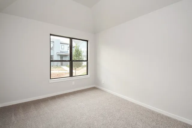 a view of empty room