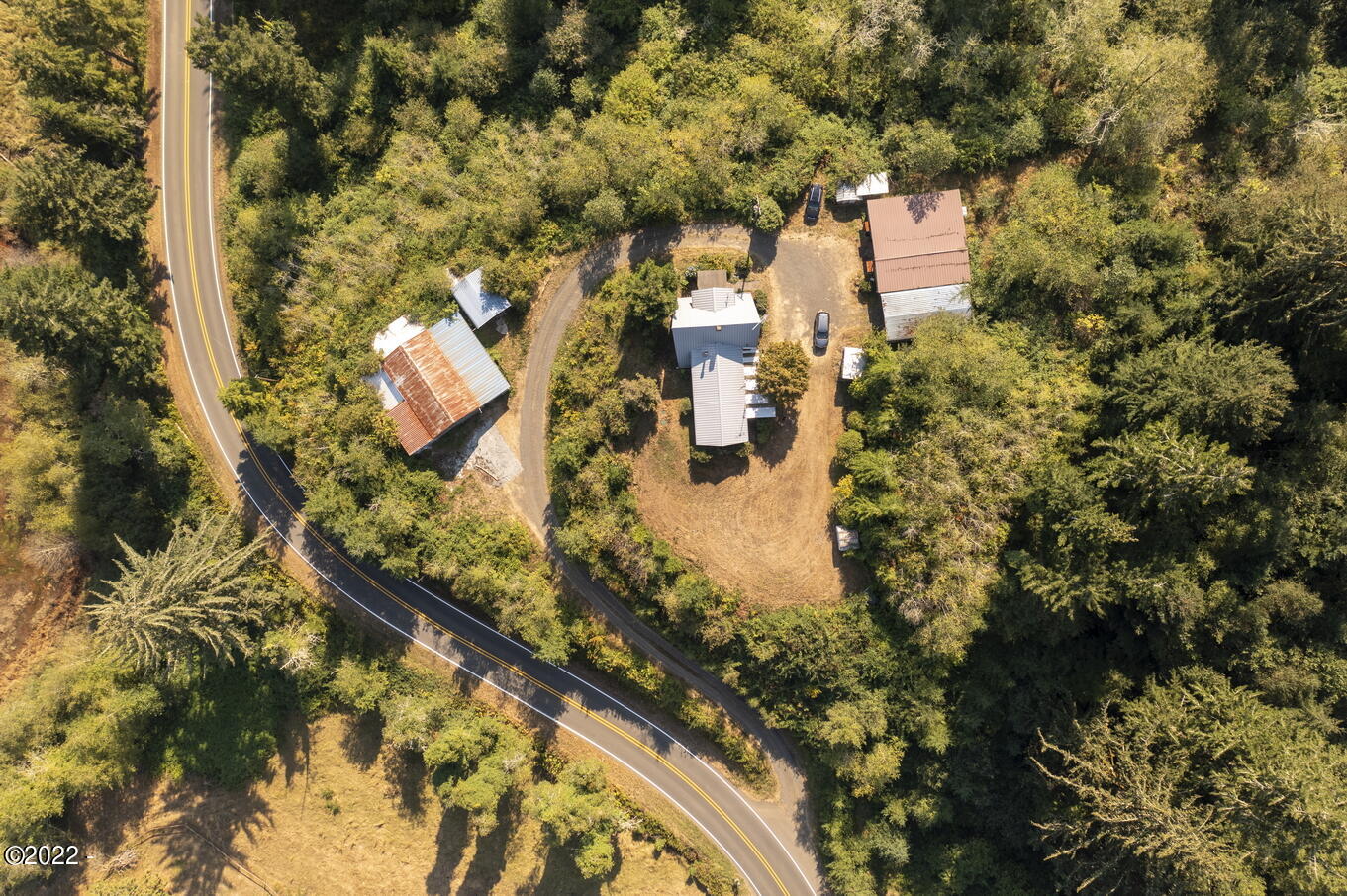 946 Elk City Road Toledo, OR 97391 - Photo 7 of 10 Aerial