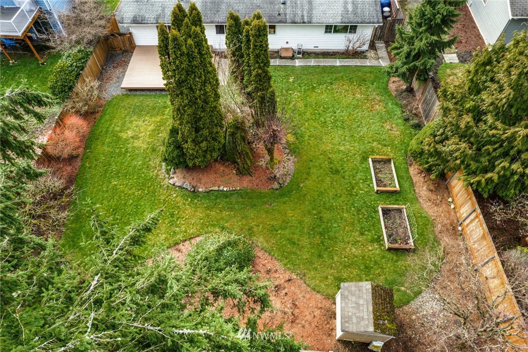 17409 29th Drive Southeast Bothell, WA 98012 - Photo 33 of 37 an aerial view of a house with a yard