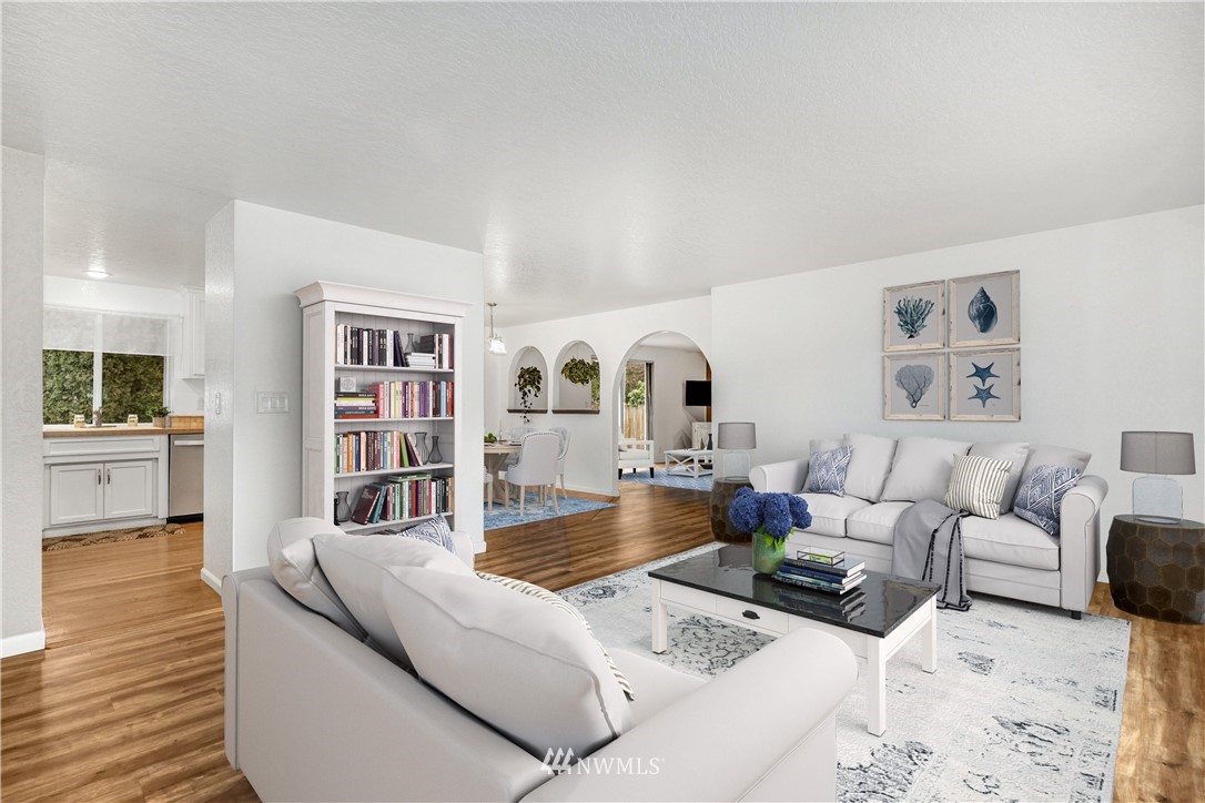17409 29th Drive Southeast Bothell, WA 98012 - Photo 6 of 37 a living room with furniture and a couch