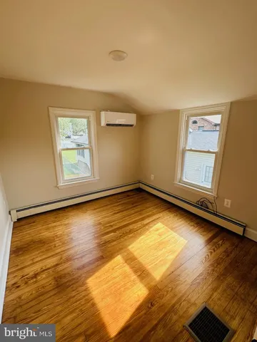 wooden floor in an empty room