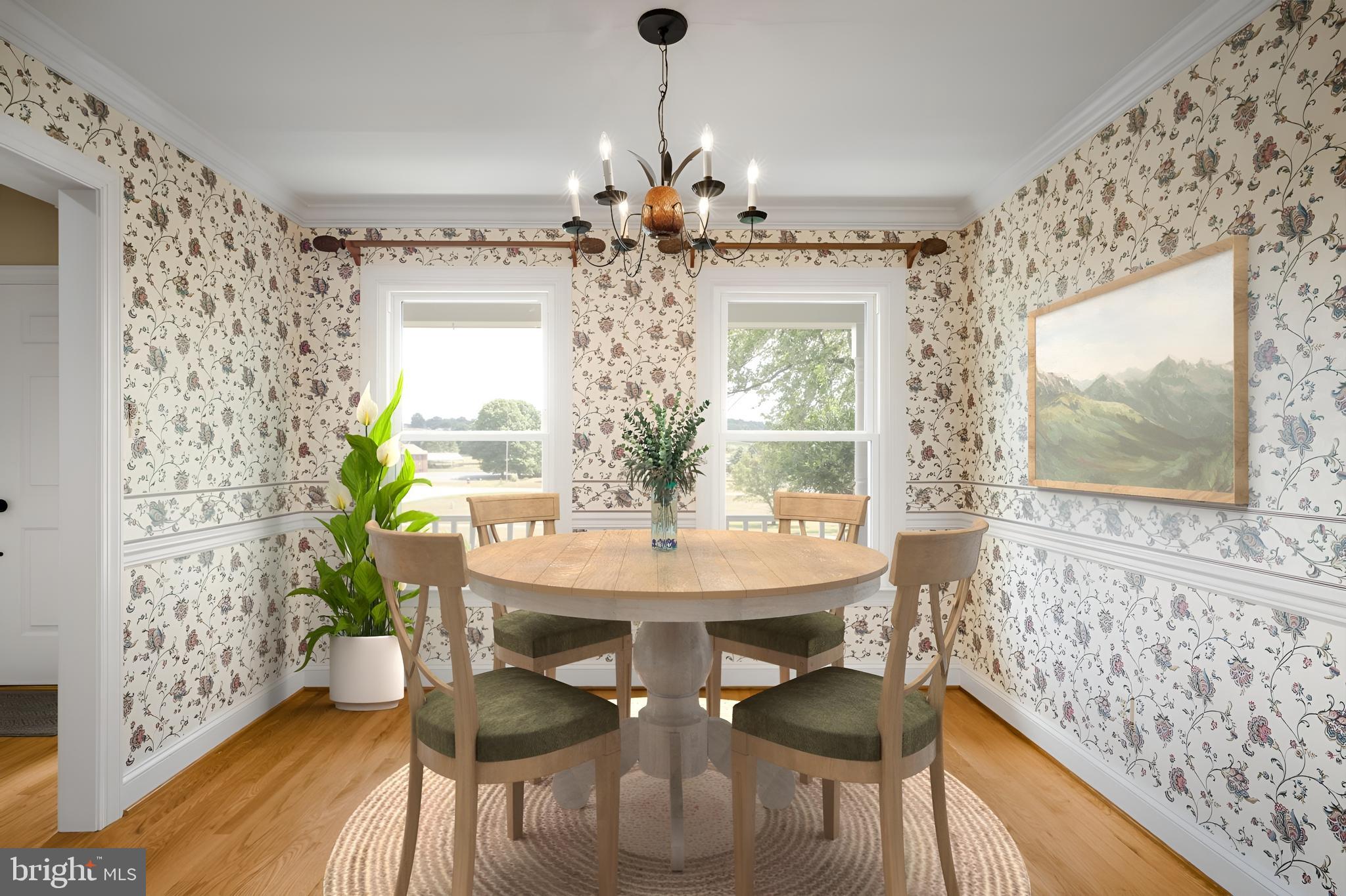 121 Laurel Grove Road Winchester, VA 22602 - Photo 8 of 48 Virtually Staged Dining Room