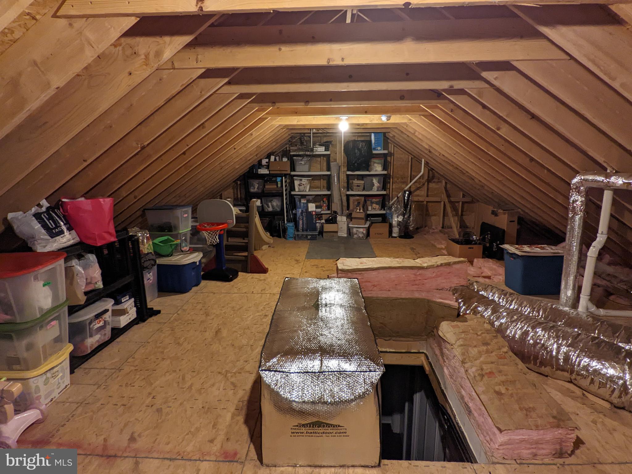 159 Vassar Road Bala Cynwyd, PA 19004 - Photo 33 of 33 Pull-down ladder access to full height attic