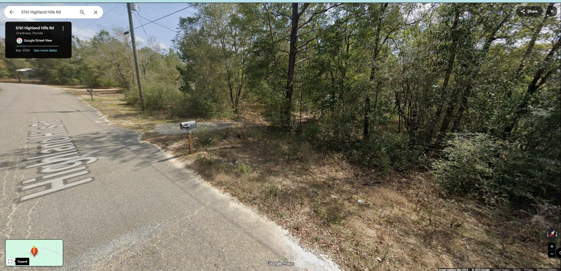 5761 Highland Hills Road Crestview, FL 32539 - Photo 2 of 9 Google Maps
