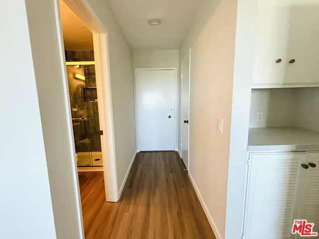 a close view of closet