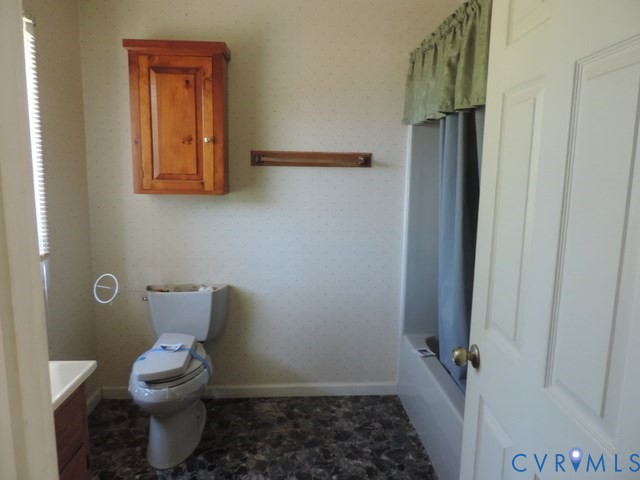 102 Hicks Lane Rice, VA 23966 - Photo 22 of 26 a bathroom with a toilet and a shower