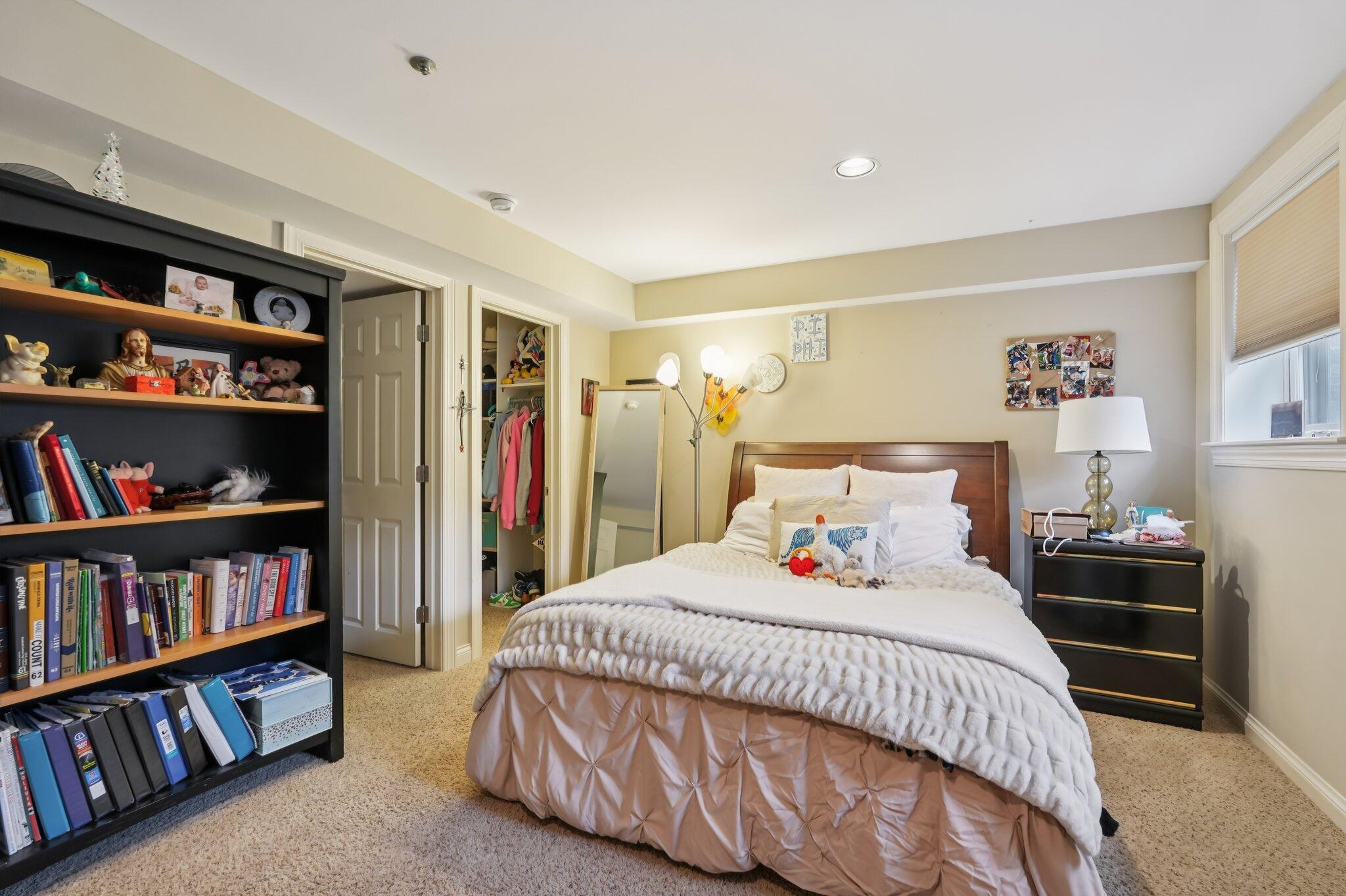 885 Rocky Point, Unit C Brookfield, WI 53005 - Photo 25 of 38 Bedroom 3 - Lower Level - Reverse