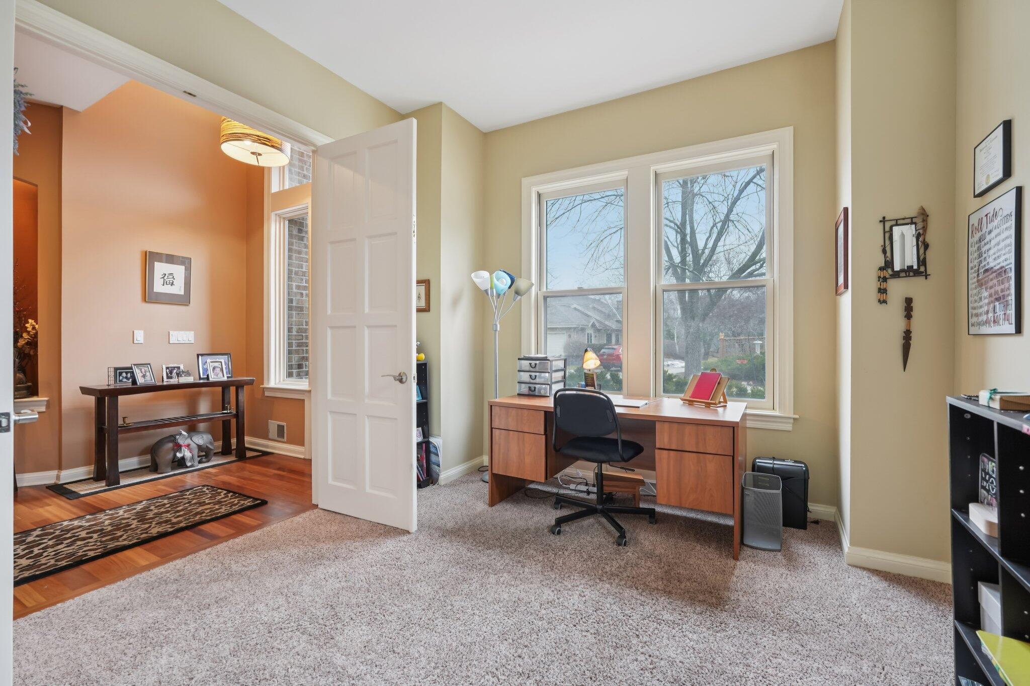 885 Rocky Point, Unit C Brookfield, WI 53005 - Photo 6 of 38 Bedroom 2 / Office to Entry