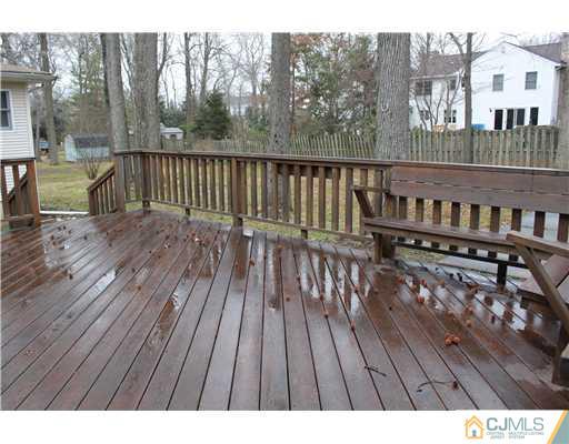 295 Marshall Road North Brunswick, NJ 08902 - Photo 17 of 19 a view of wooden deck
