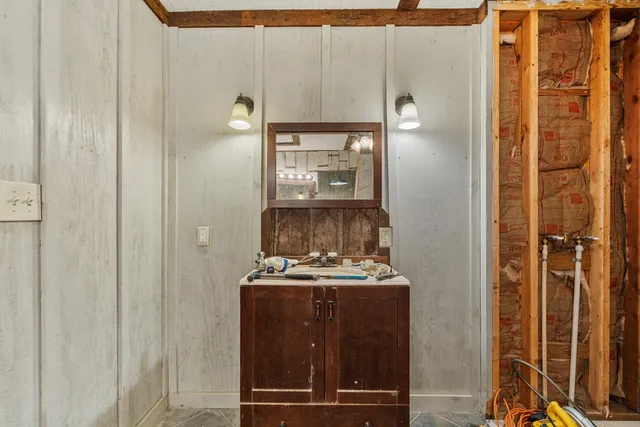 a view of front door