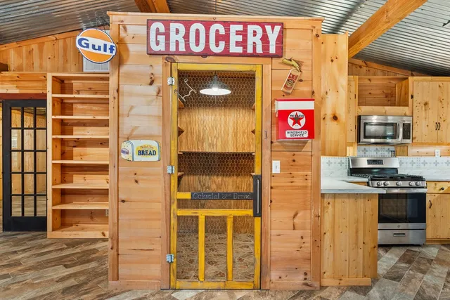 a street sign on a brick building