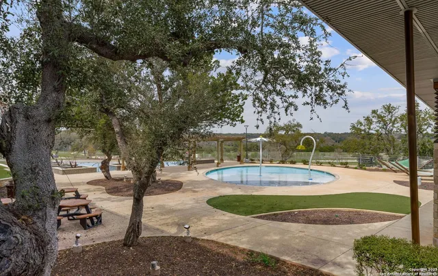 a view of yard with tree s