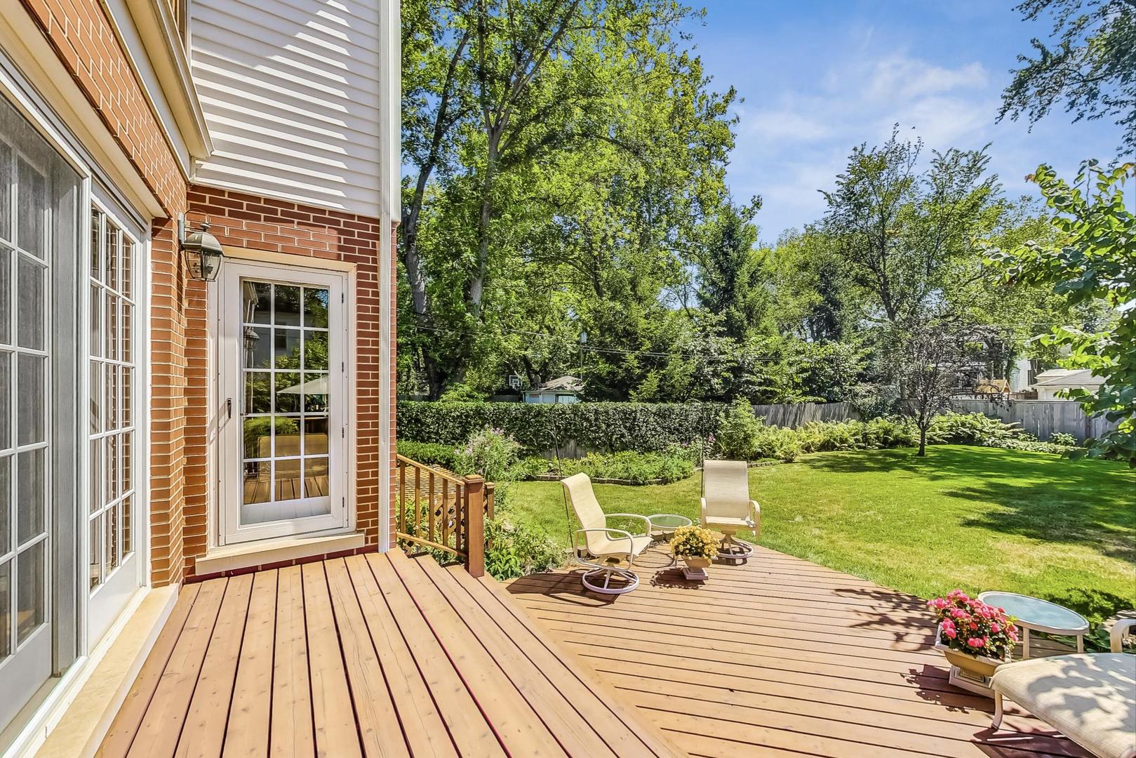 1166 Cherry Street Winnetka, IL 60093 - Photo 38 of 44 a view of a swimming pool with a patio