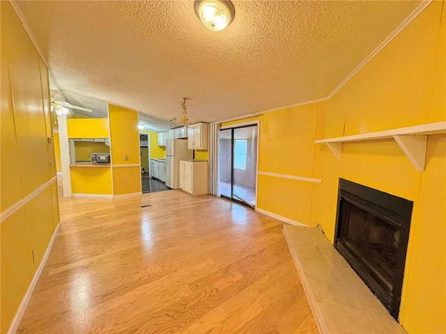a view of a indoor basketball court